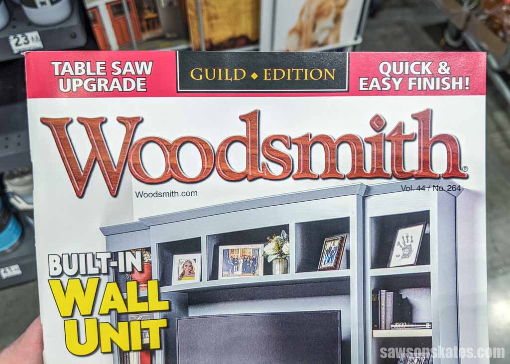 Cover of Woodsmith magazine