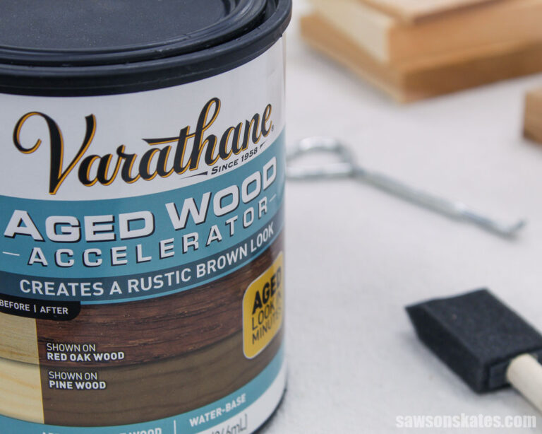 Varathane Aged Wood Accelerator (Review & 5 Woods Tested) Saws on Skates®