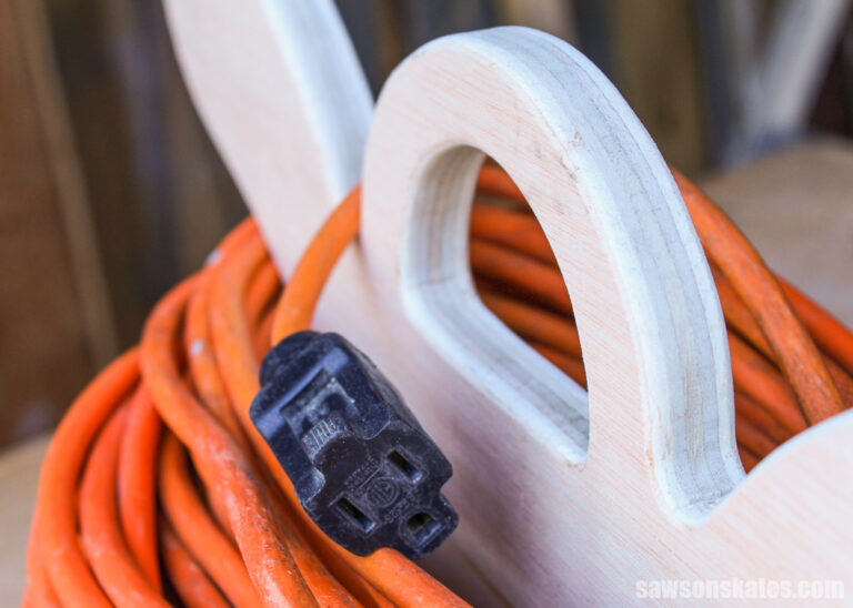 DIY Extension Cord Holder (Easy & Cheap!) Saws on Skates®