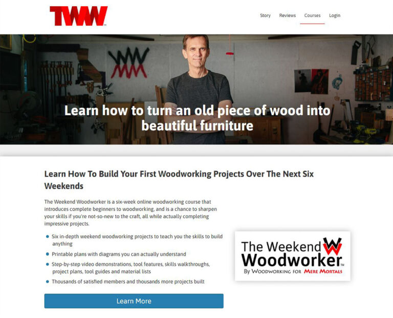 16 Beginner Woodworking Classes + InPerson) Saws on Skates®