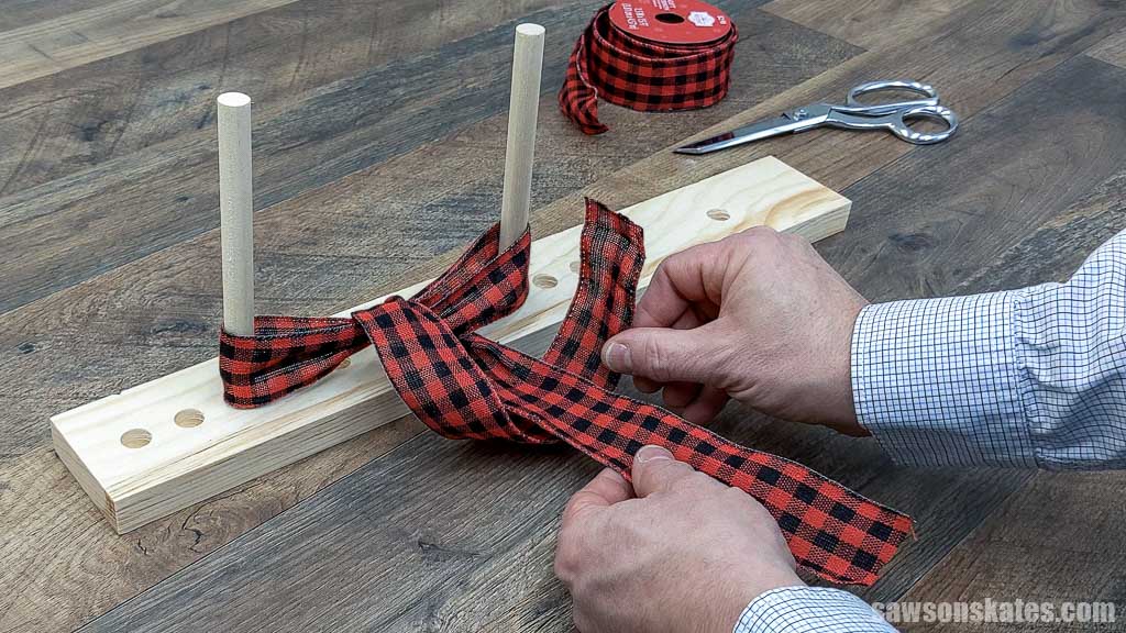 DIY Wooden Dowel Bow Maker (Perfect Bows Every Time)