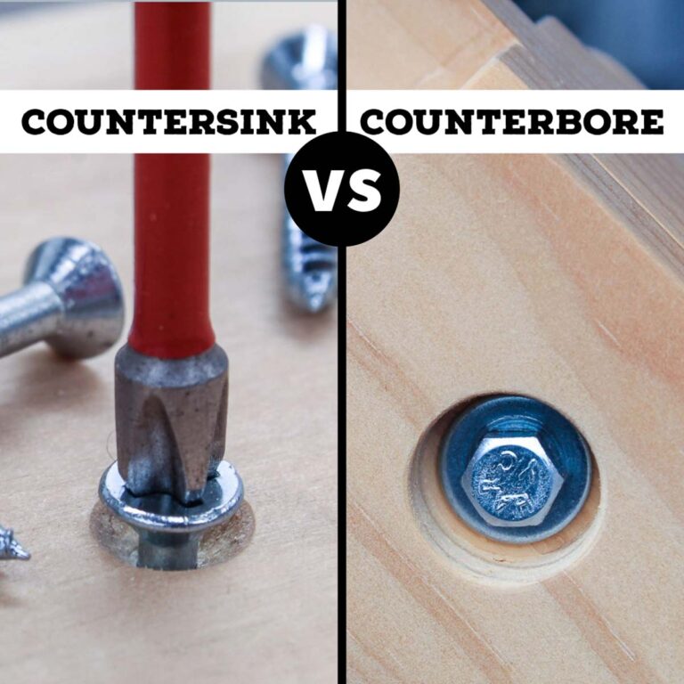 Countersink vs Counterbore (Advantages & When to Use)