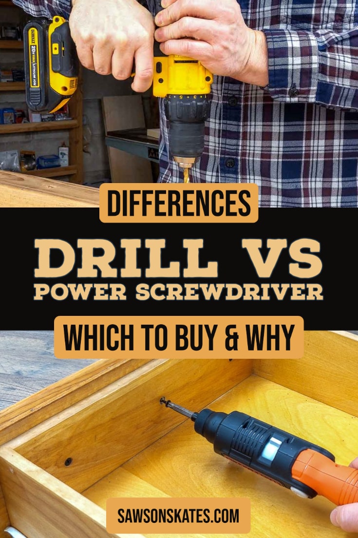 Electric Screwdriver vs Drill (Differences + Which to Buy) Saws on