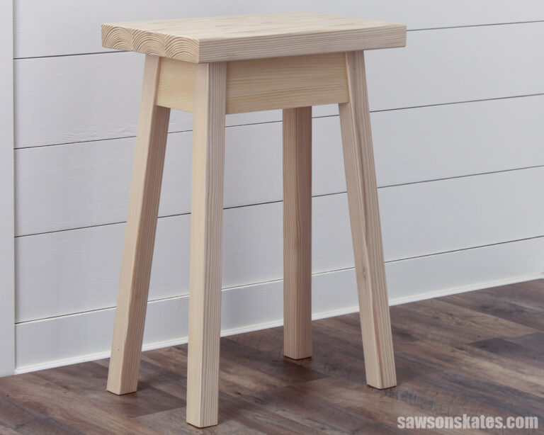 DIY Bedside Table (Easy and Cheap) Saws on Skates®
