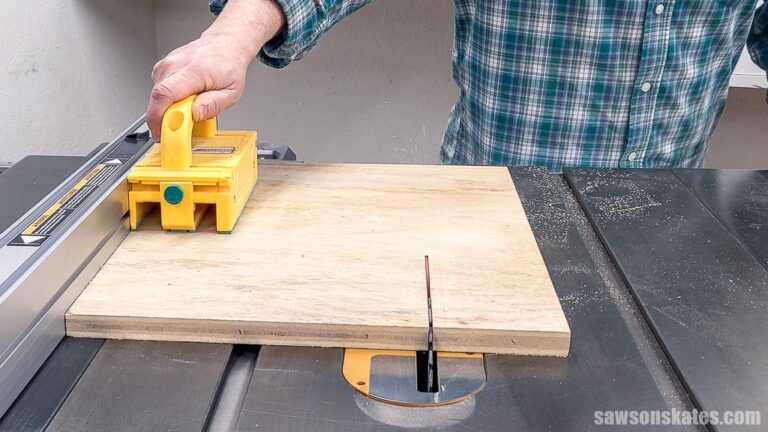 DIY French Cleat Router Shelf (& Bit Storage) | Saws on Skates®