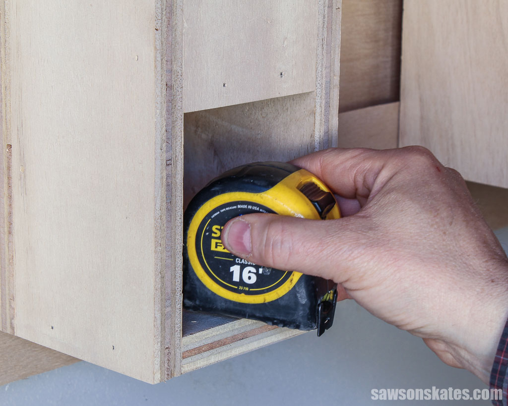 DIY French Cleat Pencil & Tape Measure Holder Saws on Skates®