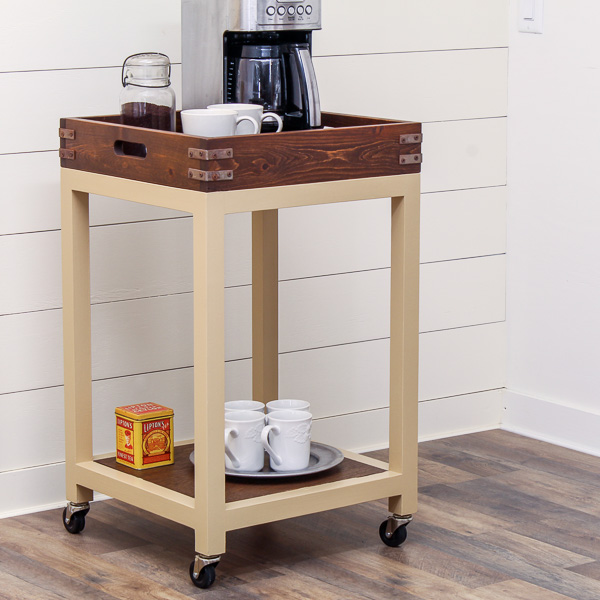 DIY Coffee Cart (with Serving Tray)