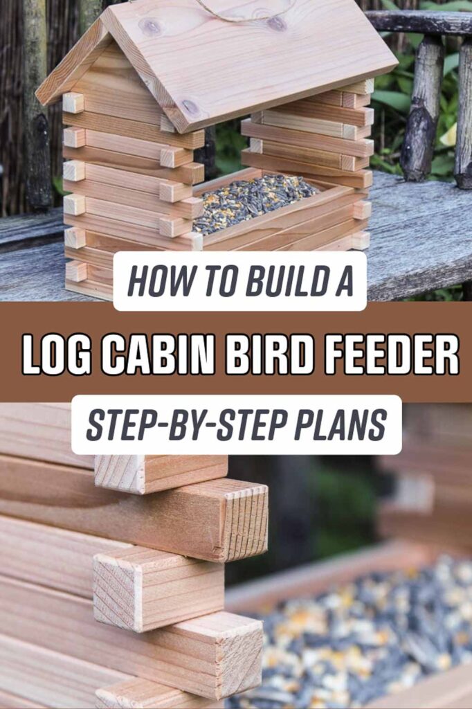 diy-log-cabin-bird-feeder-pin-1 - Saws on Skates