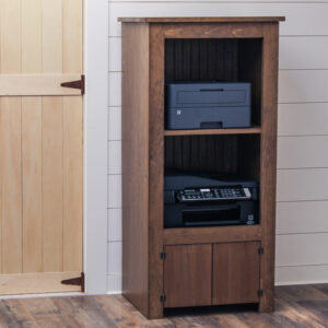 DIY primitive-style printer cabinet