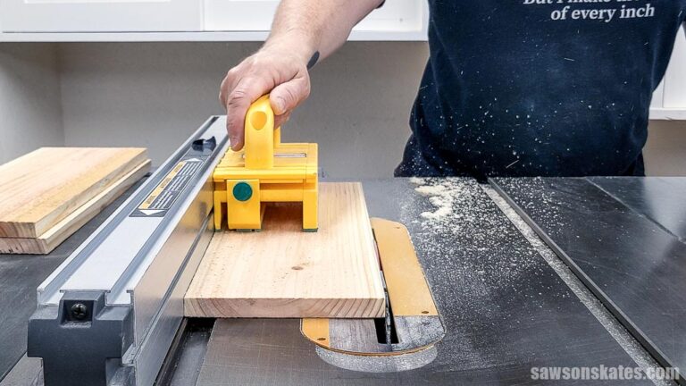 DIY Rustic Wooden Christmas Tree with Lights | Saws on Skates®