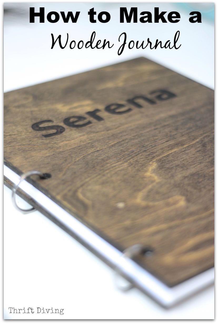 diy wood journal