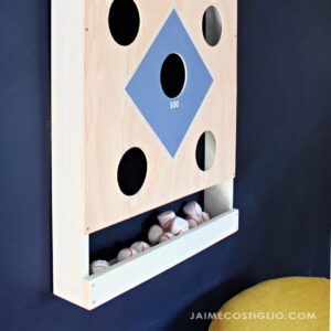 diy baseball beanbag game