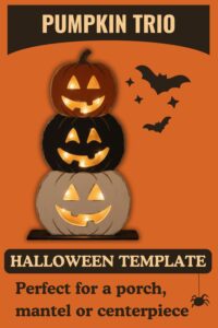 Stacked pumpkin trio pinterest graphic