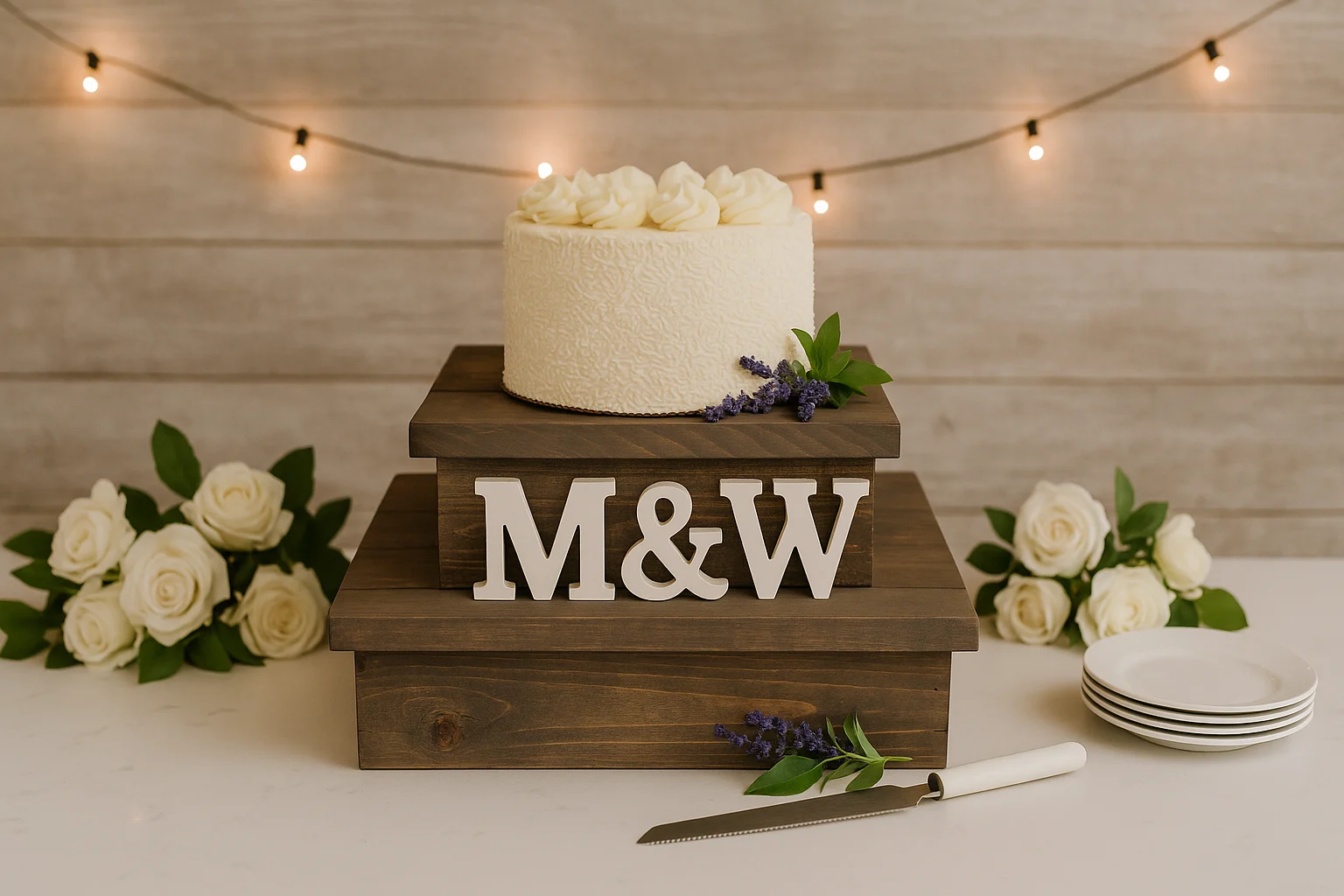 wood cake stand with plans