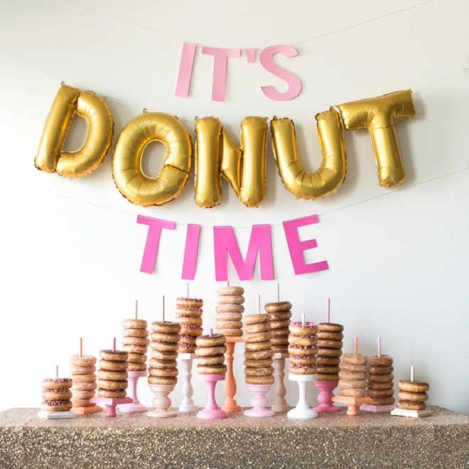 diy donut stands