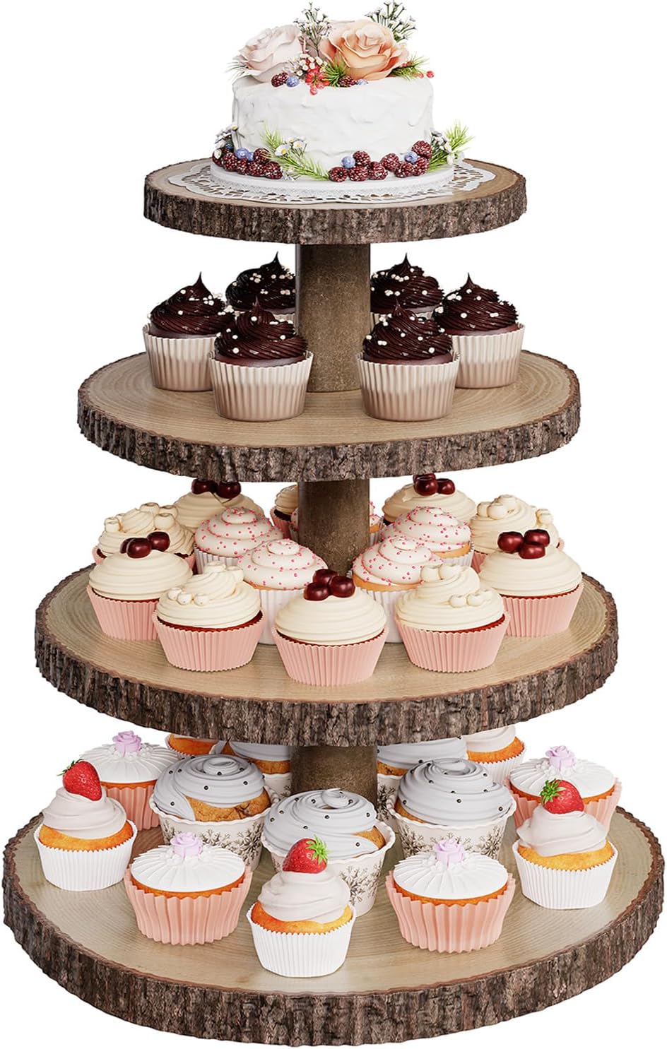 tiered cupcake stand