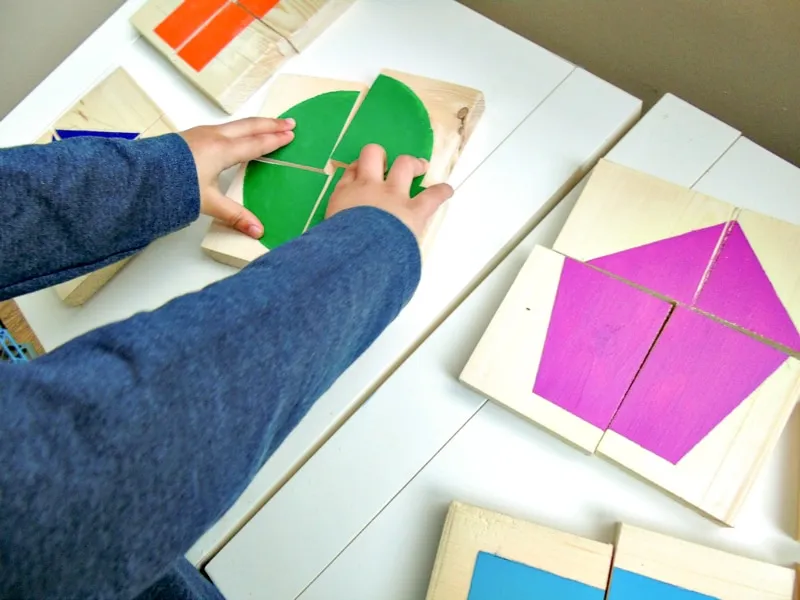 kids wooden puzzle