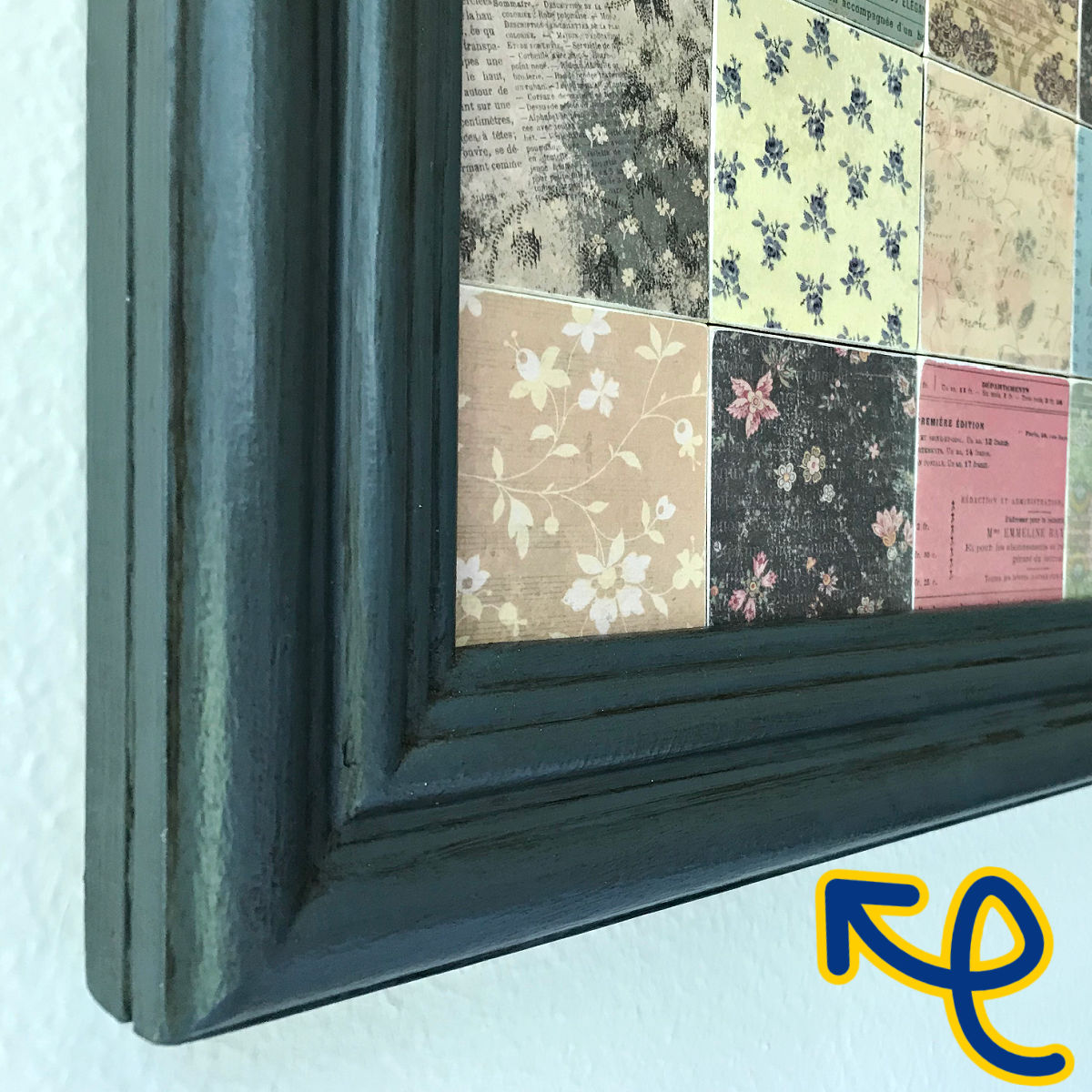 wood frames made with trim molding