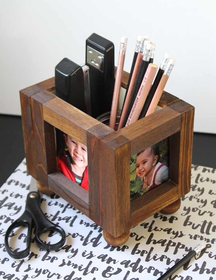 desktop wood picture frame