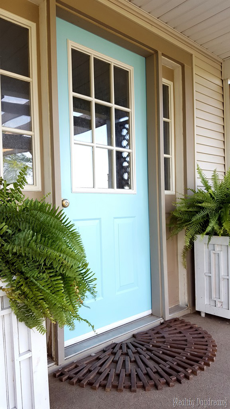 diy wood doormat