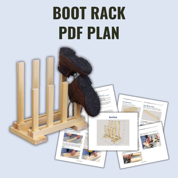 Boot rack PDF plan graphic