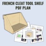 DIY French Cleat Tool Shelf (Easy Organization) | Saws on Skates®