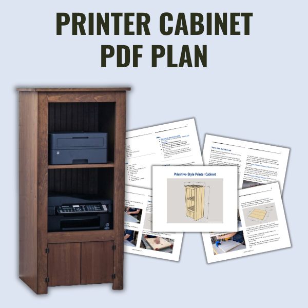 Printer cabinet PDF plan graphic